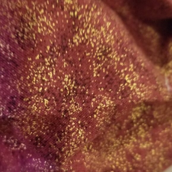 Kid Size Mask w/ Copper/Silver Filters-Burgundy SP - Picture 4 of 6